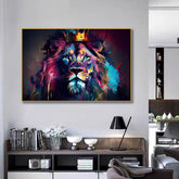 Toile - Lion Pop Art